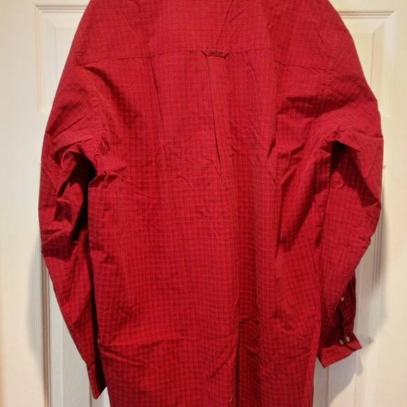 EUC Gant USA Adirondack Poplin XL Tall Men's 100% Cotton Red Button-Up Shirt - Picture 2 of 6